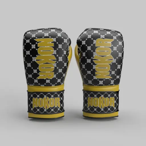 Nokor Gloves - Gold Kbach