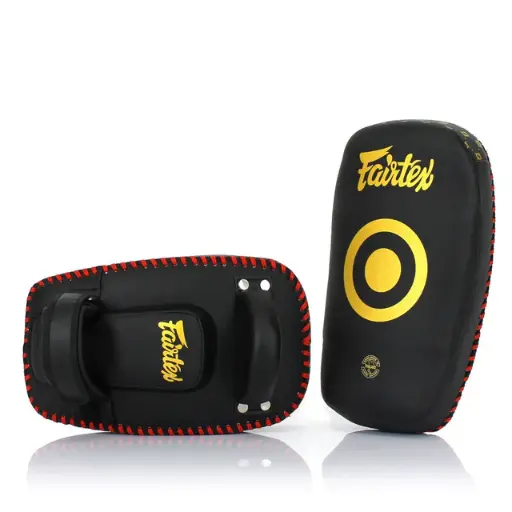 [KPLC6] Small Micro Fiber Curved Kick Pads